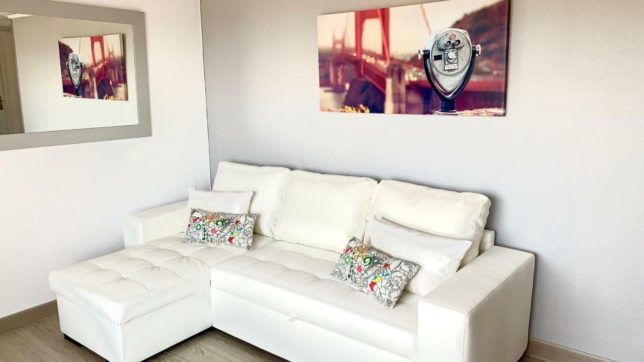 Apartamento Junto A Playa Con Piscina Miramar Exterior foto