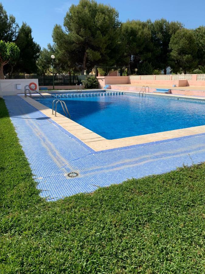 Apartamento Junto A Playa Con Piscina Miramar Exterior foto